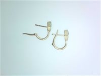 Ohrringe Ititoli Dame Sole Cuore Amore in Gelbgold Smeraldo 0.52 Ct OR2184#GLS - OR2184#GLS